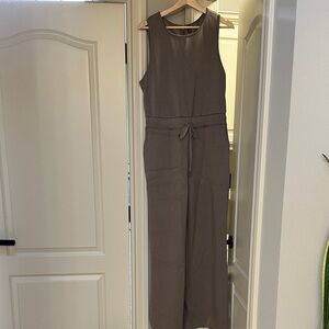 Khaki Brown Jumpsuit